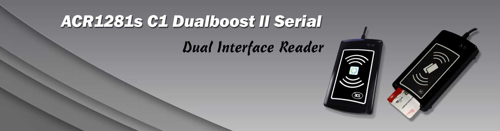 ACR1281s C1 Dualboost II Serial Dual Interface Reader