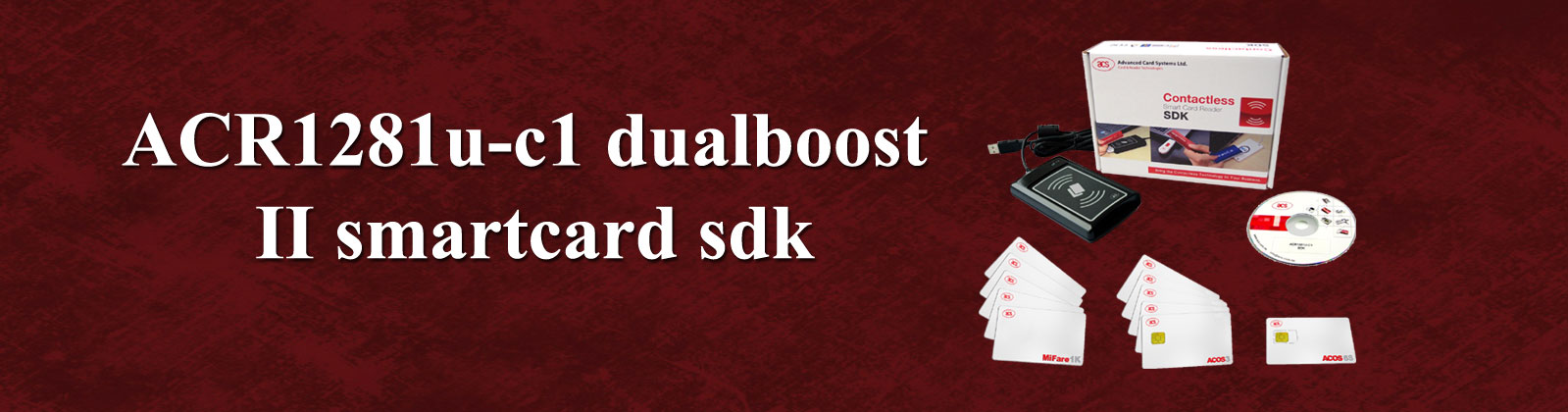 ACR1281U-C1 DualBoost II Smart Card Reader Software Development Kit