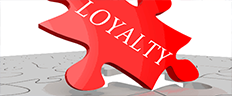Customer loyalty icon