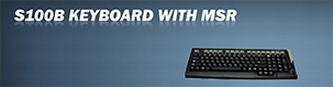 S100B KEYBOARD WITH MSR